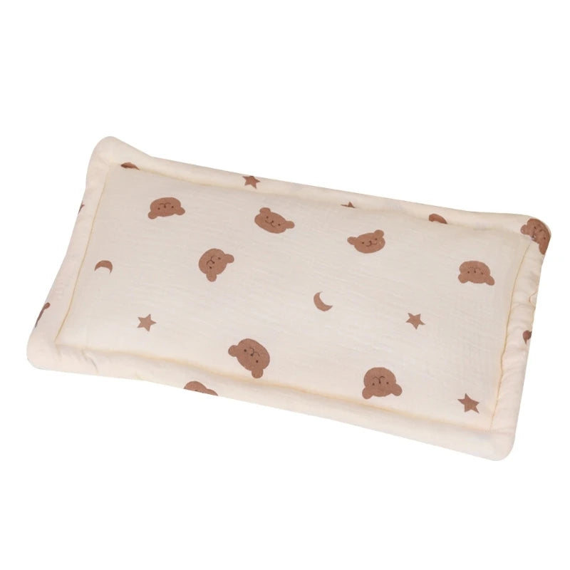 OREILLER BEBE | VELOUTI™ Anti-tête Plate