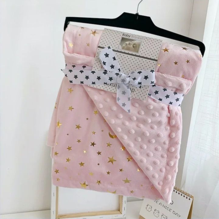 couverture-bebe-dreamy-rose