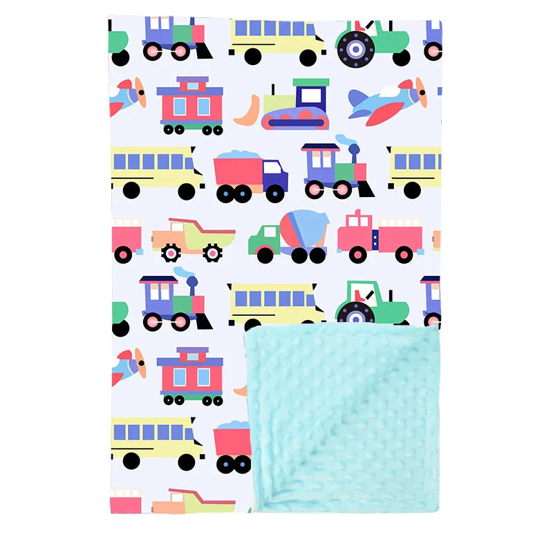 couverture-bebe-dreamzoo-vehicule