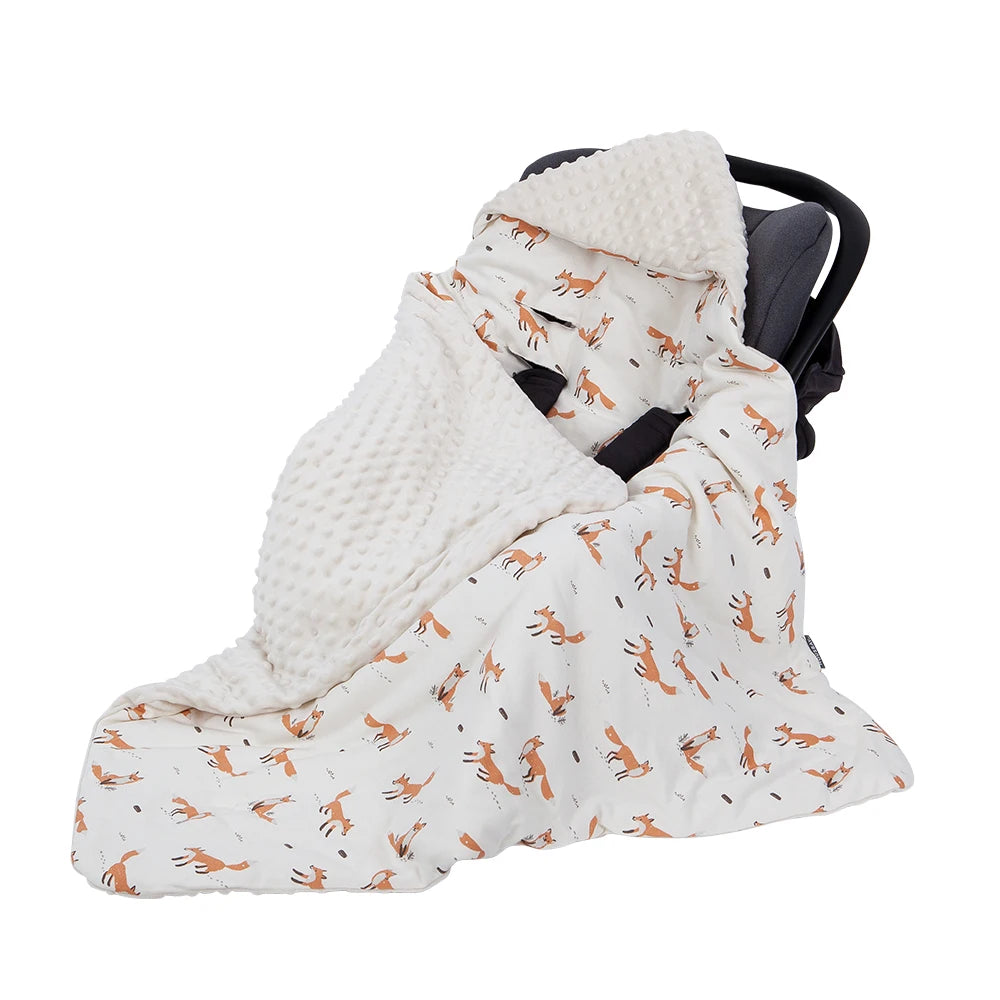 couverture emmaillotage bébé snugseat blanc