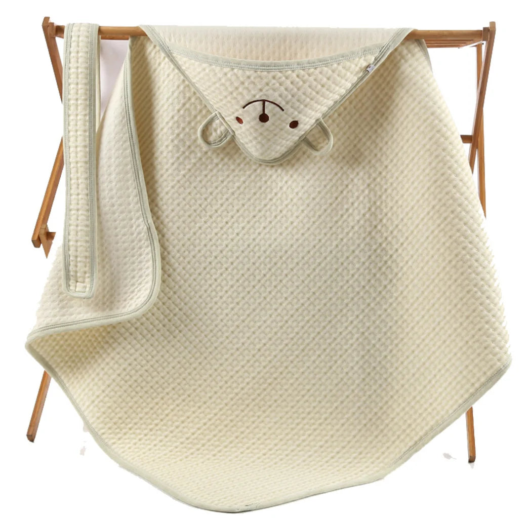 couverture emmeaillotage bébé lullawrap vert