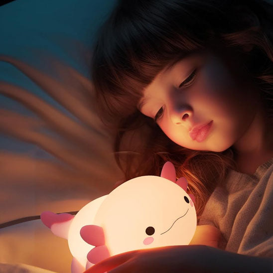 veilleuse bebe axolune compagnon lumineux
