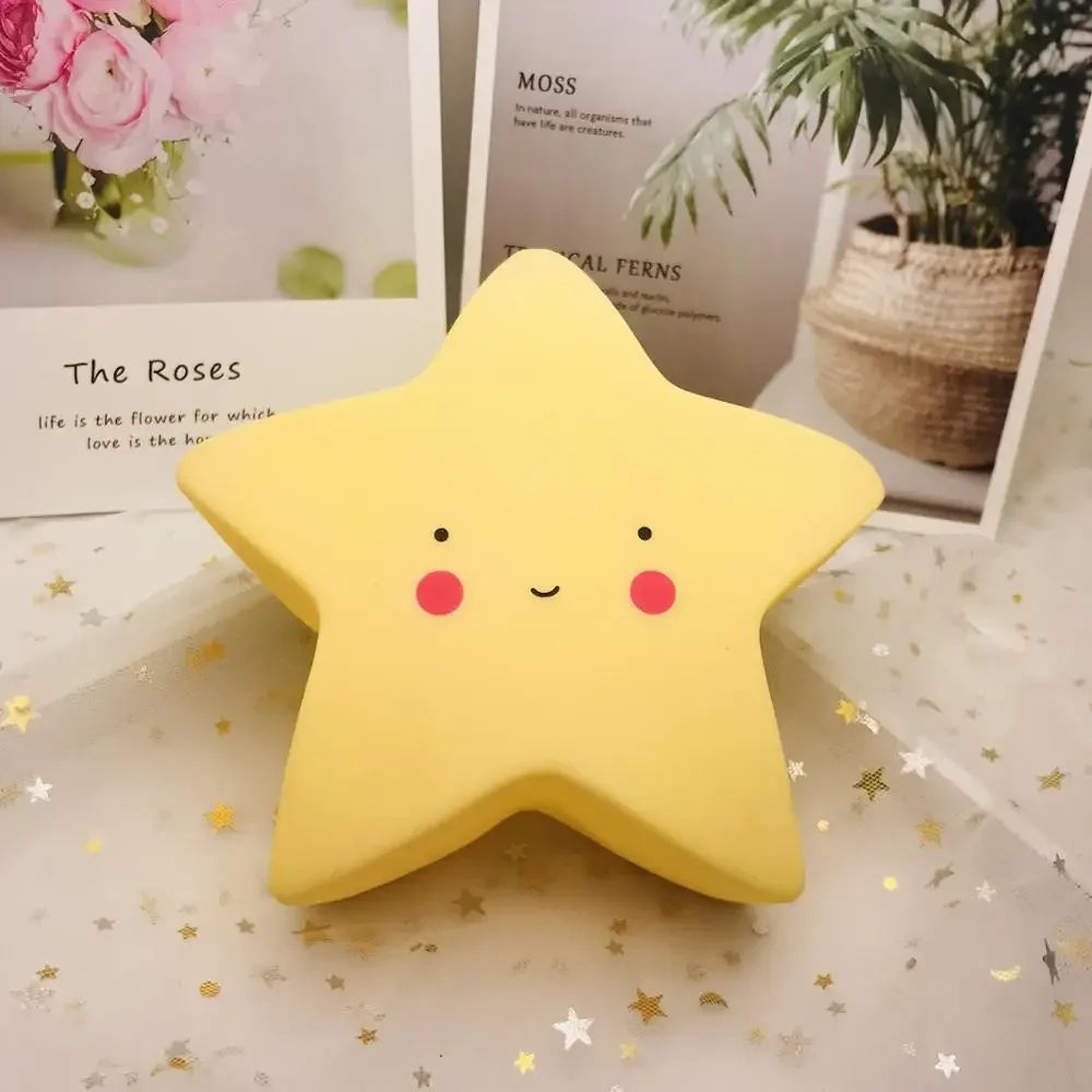veilleuse bebe starglow jaune