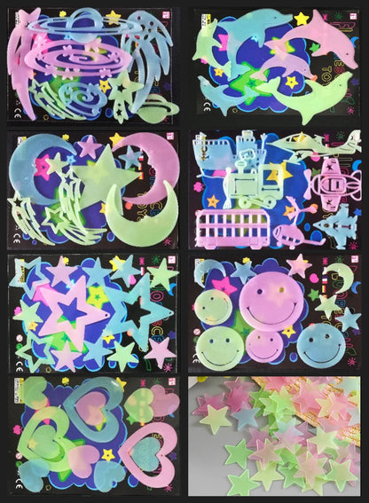 Étoiles fluorescentes