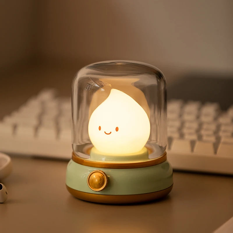 bebe veilleuse luminéo vert