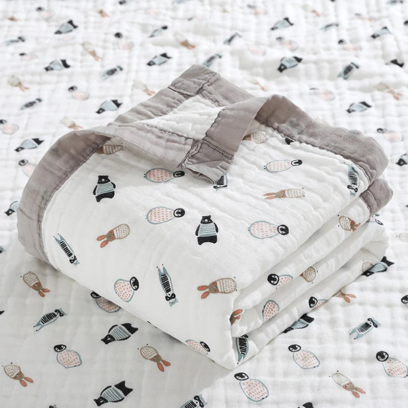 couverture bébé starry night motif animal polaire