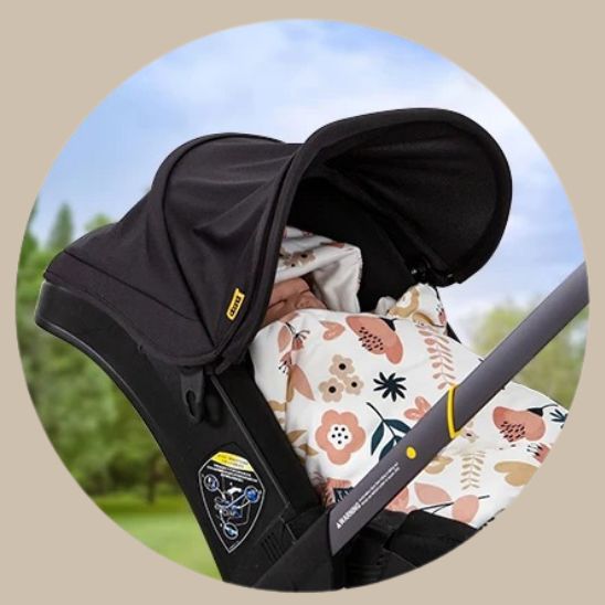 couverture-emmaillotage-bebe-fleurs-poussette