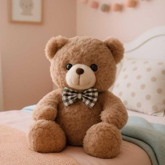 ours-en-peluche-noeunours-decoration