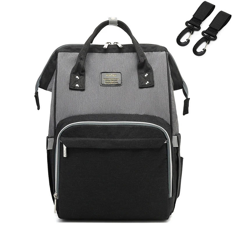 sac-a-langer-doudousac-gris-noir