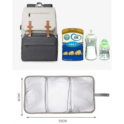 sac a dos à langer avec matelas à langer