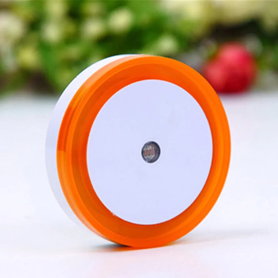 veilleuse murale bebe lumodesign rond orange