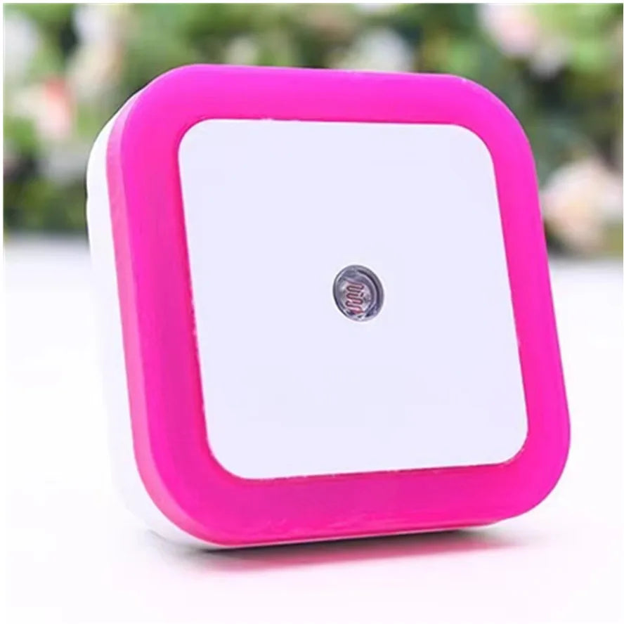 veilleuse murale bebe lumodesign carré rose